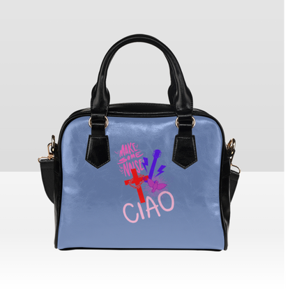 Ciao! Make Some Noise Vintage-Inspired Purse - Rock & Roll Style, Unique Shoulder Bag