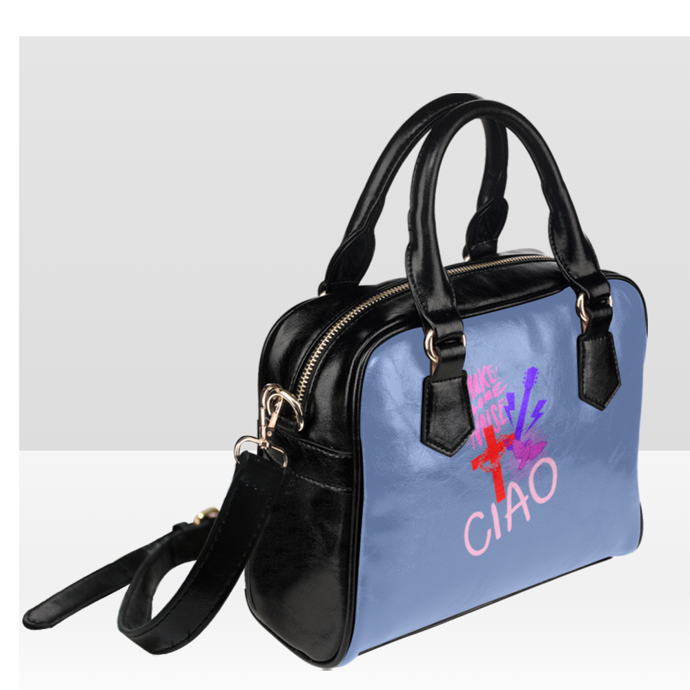 Ciao! Make Some Noise Vintage-Inspired Purse - Rock & Roll Style, Unique Shoulder Bag