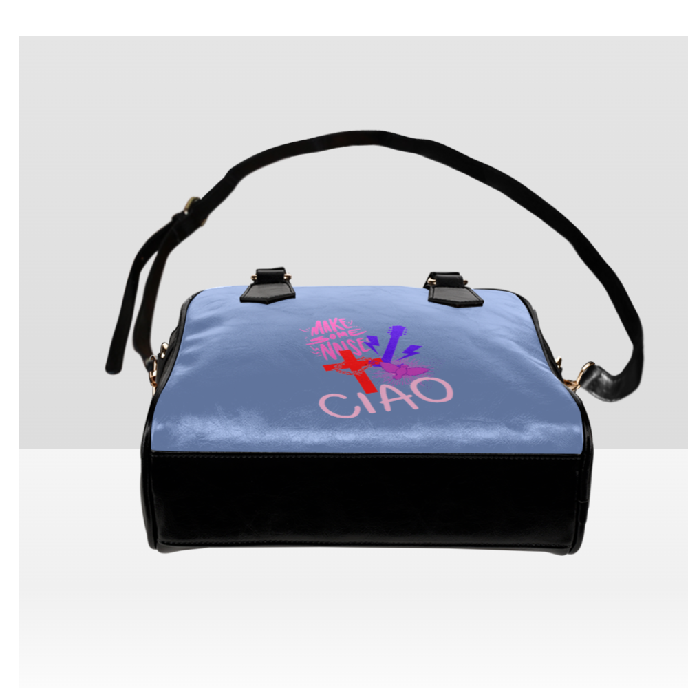 Ciao! Make Some Noise Vintage-Inspired Purse - Rock & Roll Style, Unique Shoulder Bag