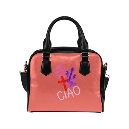 Ciao! Make Some Noise Vintage-Inspired Purse - Rock & Roll Style, Unique Shoulder Bag